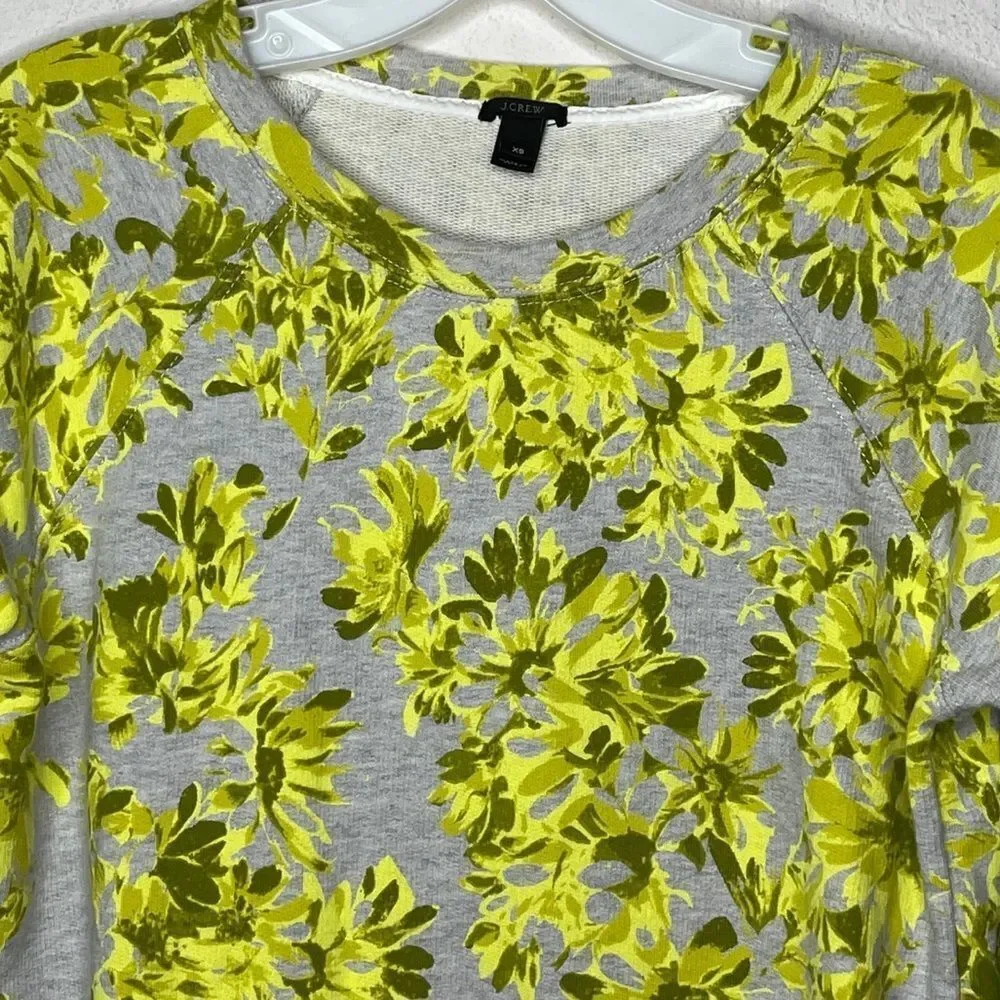 J. Crew Floral Pullover Shirt